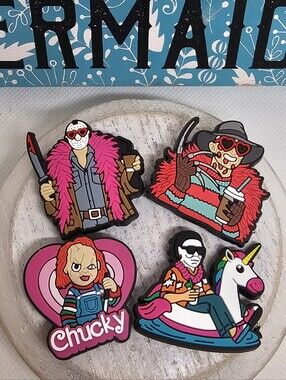 Horror Summer Croc Charm Set (Custom Made)